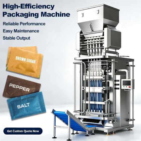 Multi Row Automatic Seasoning Bag Packing Machine